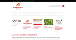 Desktop Screenshot of kaakkois-suomi.vasemmisto.fi