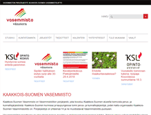 Tablet Screenshot of kaakkois-suomi.vasemmisto.fi