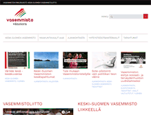 Tablet Screenshot of keski-suomi.vasemmisto.fi